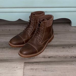 Perry Ellis Portfolio lace up boots